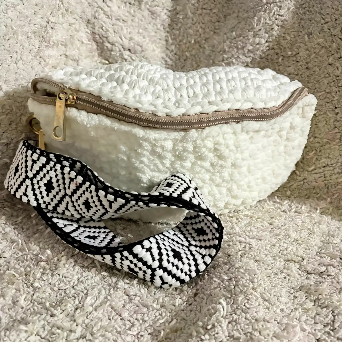 sac banane en crochet