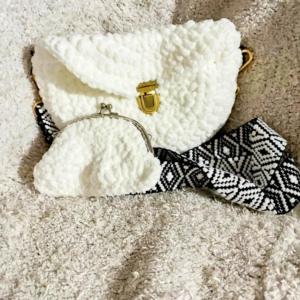 sac banane en crochet