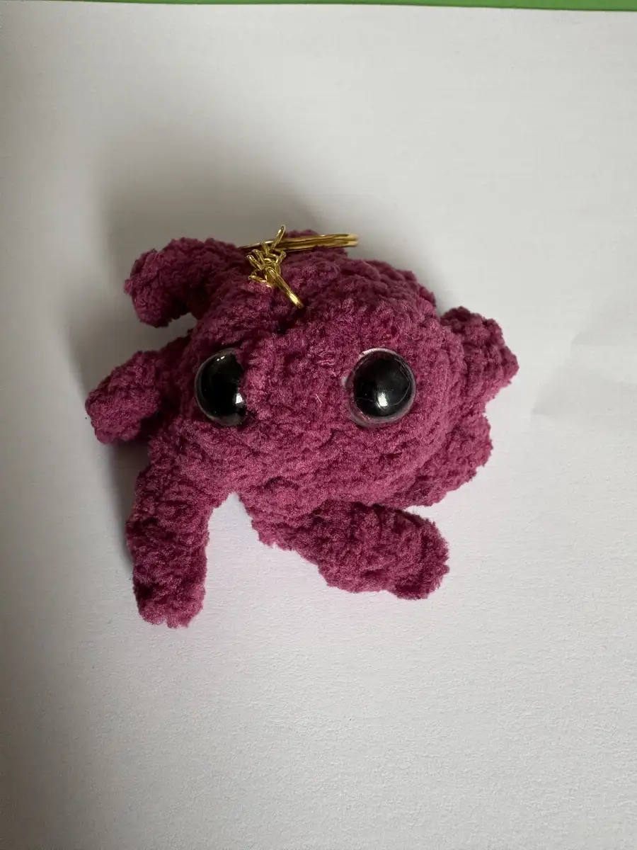 Porte-clés pieuvre