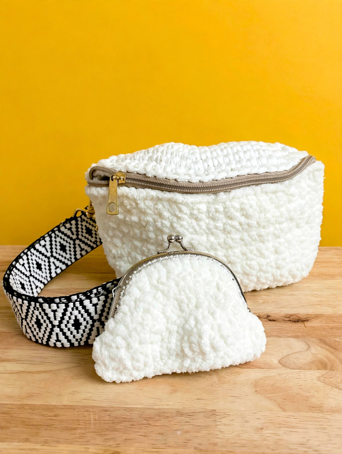 sac banane en crochet