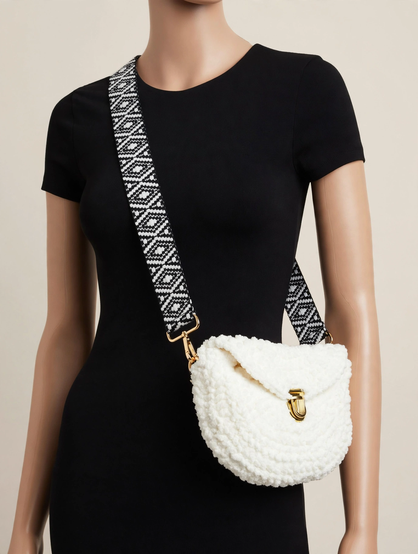 sac banane en crochet