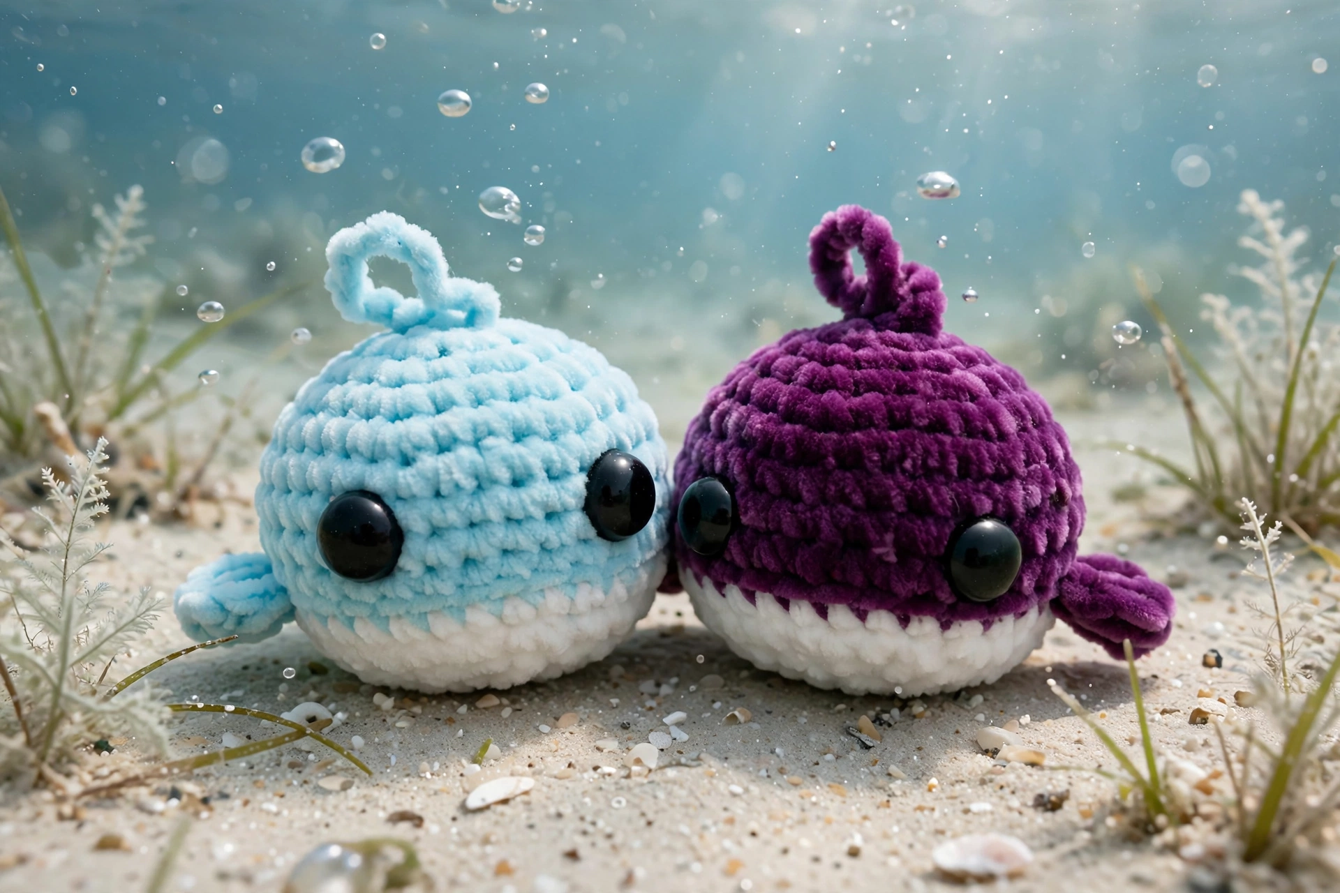 petite baleine porte clef